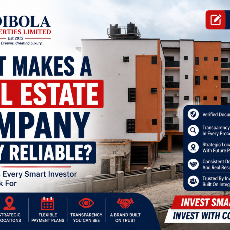 What Makes a Real Estate Company Truly Reliable?
